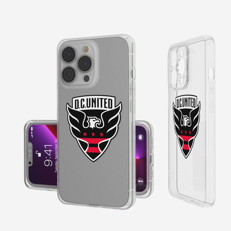 DC United  Insignia iPhone Clear Phone Case