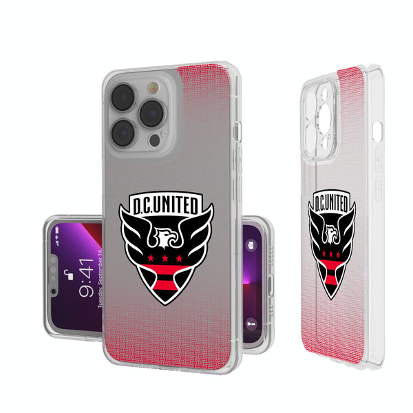 DC United  Linen iPhone Clear Phone Case