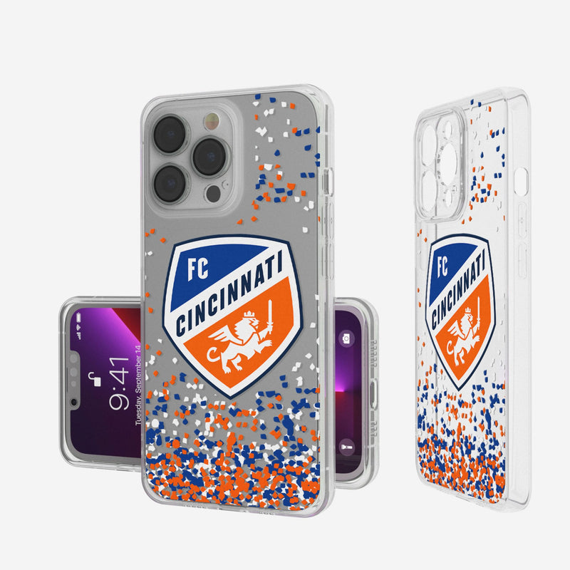 FC Cincinnati  Confetti iPhone Clear Phone Case