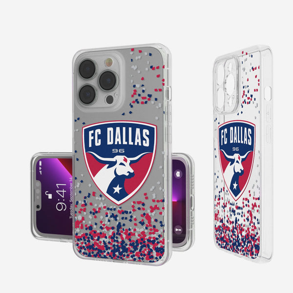 FC Dallas  Confetti iPhone Clear Phone Case