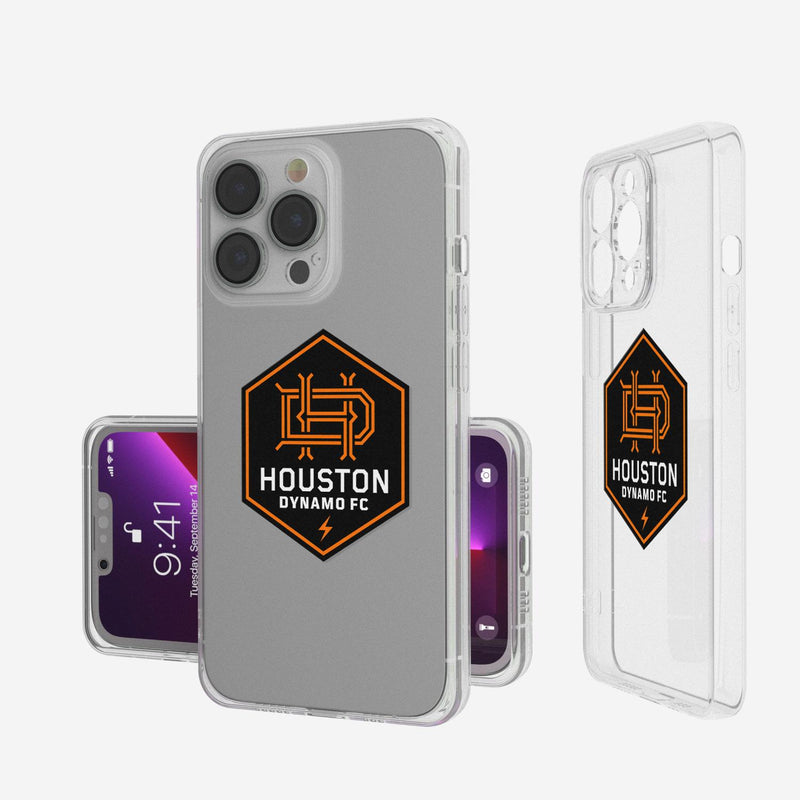 Houston Dynamo  Insignia iPhone Clear Phone Case