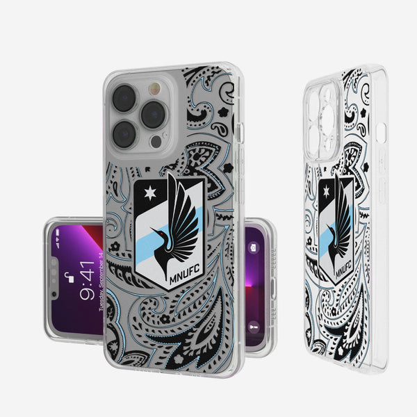 Minnesota United FC   Paisley iPhone Clear Phone Case