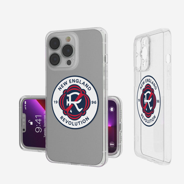 New England Revolution  Insignia iPhone Clear Phone Case