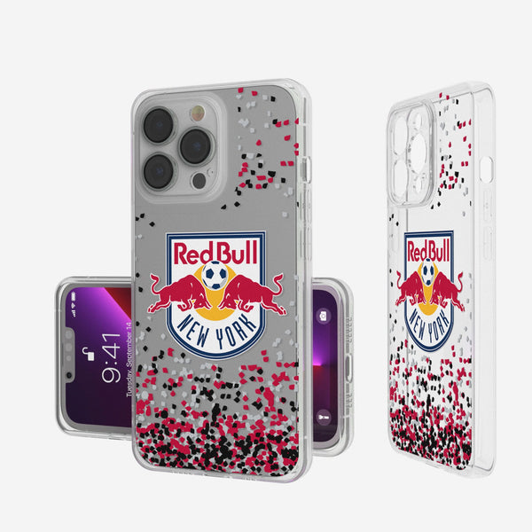 New York Red Bulls  Confetti iPhone Clear Phone Case