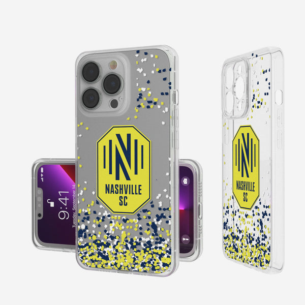 Nashville SC  Confetti iPhone Clear Phone Case