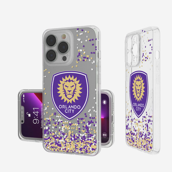 Orlando City Soccer Club  Confetti iPhone Clear Phone Case