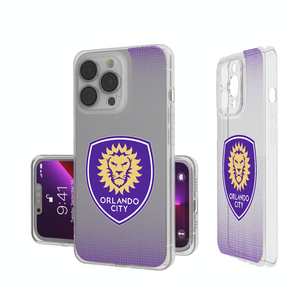 Orlando City Soccer Club  Linen iPhone Clear Phone Case