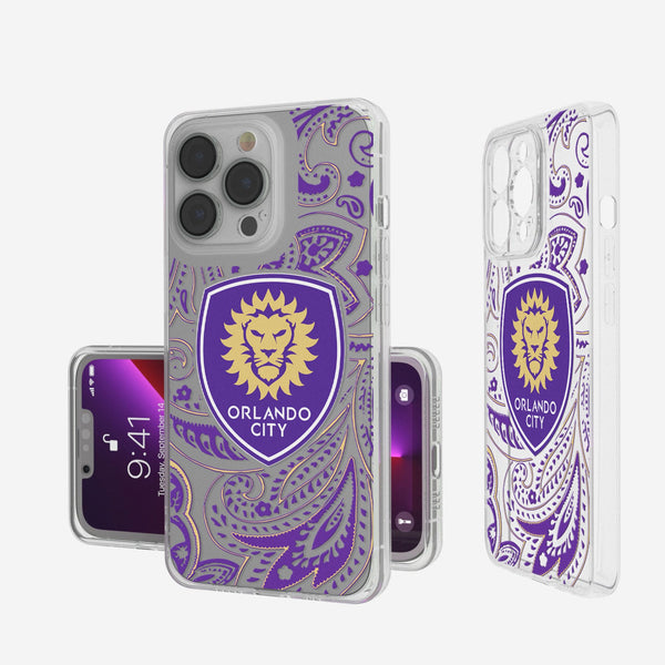 Orlando City Soccer Club  Paisley iPhone Clear Phone Case