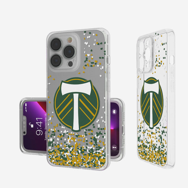 Portland Timbers   Confetti iPhone Clear Phone Case