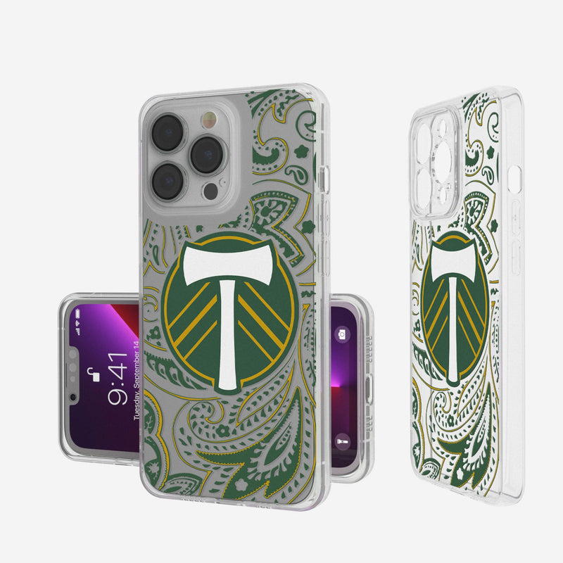 Portland Timbers   Paisley iPhone Clear Phone Case