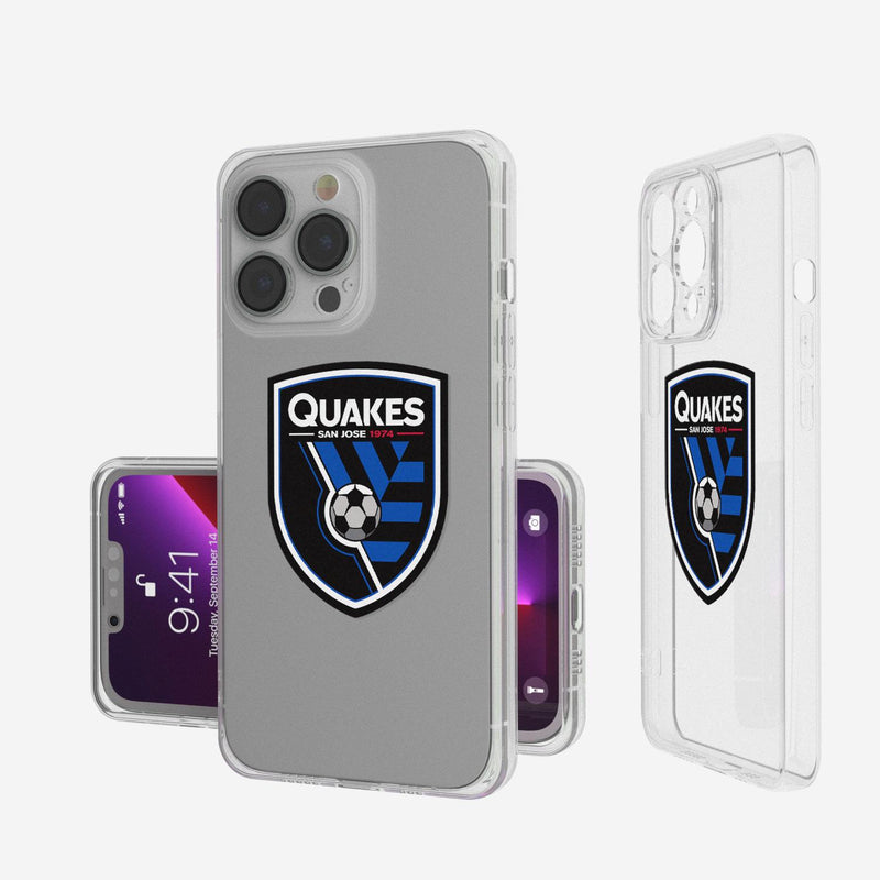 San Jose Earthquakes   Insignia iPhone Clear Phone Case