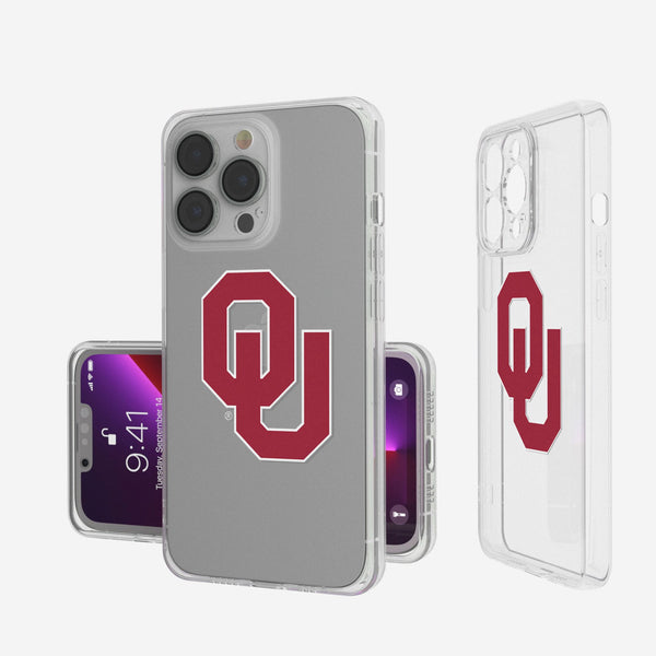 University of Oklahoma Sooners Insignia iPhone Clear Phone Case