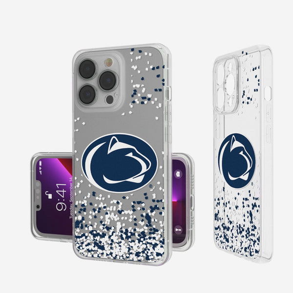 Pennsylvania State University Nittany Lions Confetti iPhone Clear Phone Case