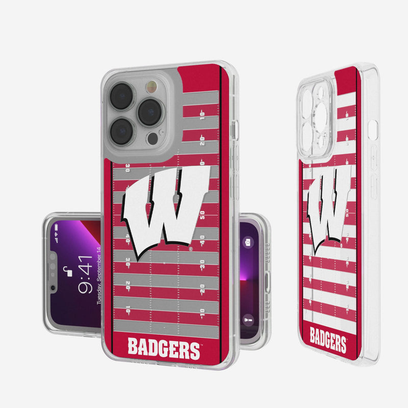 University of Wisconsin Badgers Field iPhone Clear Phone Case