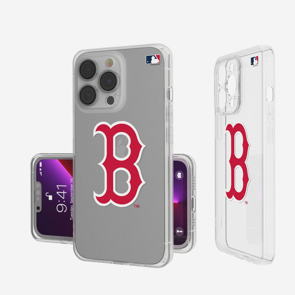 Boston Red Sox Insignia iPhone Clear Phone Case