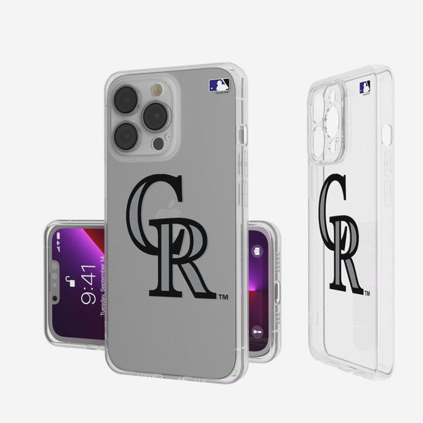 Colorado Rockies Insignia iPhone Clear Phone Case