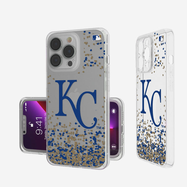 Kansas City Royals Confetti iPhone Clear Phone Case