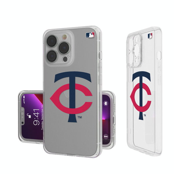 Minnesota Twins Insignia iPhone Clear Phone Case