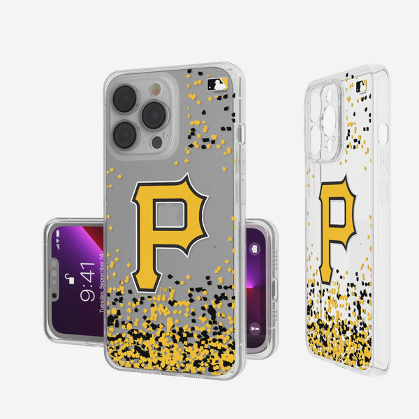 Pittsburgh Pirates Confetti iPhone Clear Phone Case