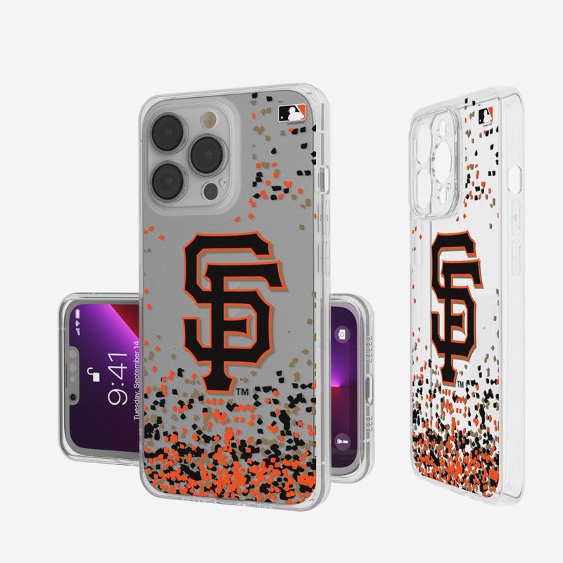 San Francisco Giants Confetti iPhone Clear Phone Case