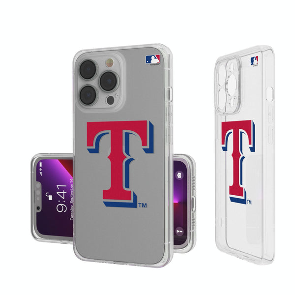 Texas Rangers Insignia iPhone Clear Phone Case