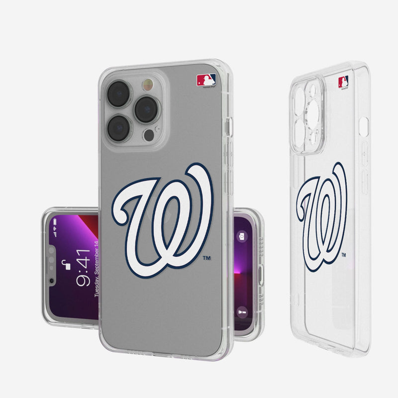 Washington Nationals Insignia iPhone Clear Phone Case