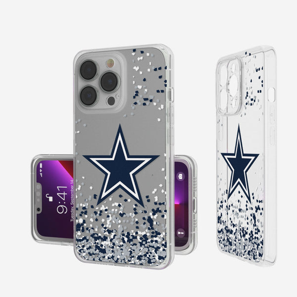 Dallas Cowboys Confetti iPhone Clear Phone Case