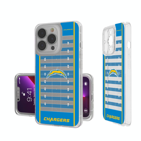 Los Angeles Chargers Field iPhone Clear Phone Case