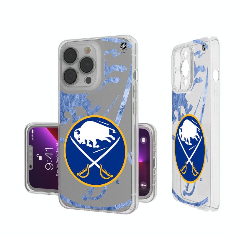 Buffalo Sabres Ice Tilt iPhone Clear Phone Case