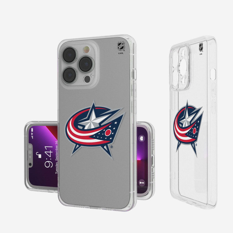 Columbus Blue Jackets Insignia iPhone Clear Phone Case