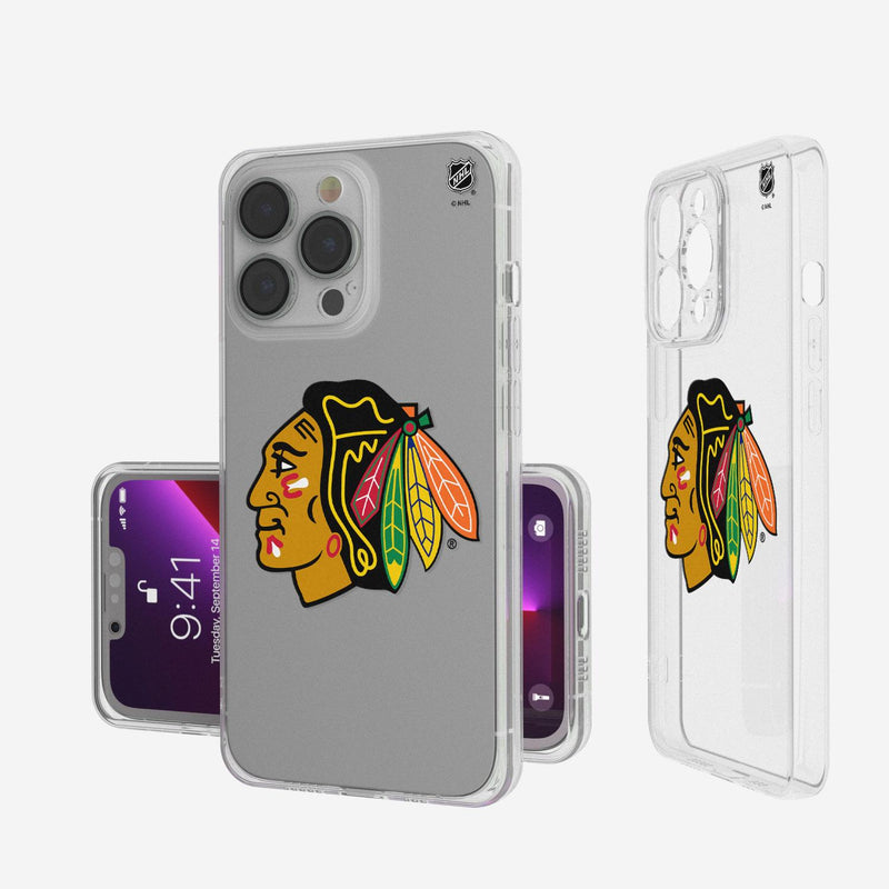 Chicago Blackhawks Insignia iPhone Clear Phone Case