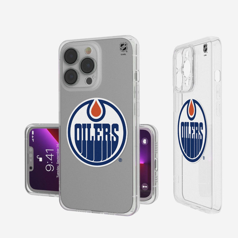 Edmonton Oilers Insignia iPhone Clear Phone Case