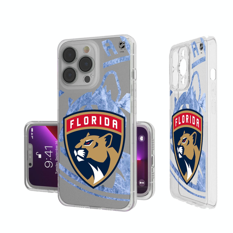 Florida Panthers Ice Tilt iPhone Clear Phone Case