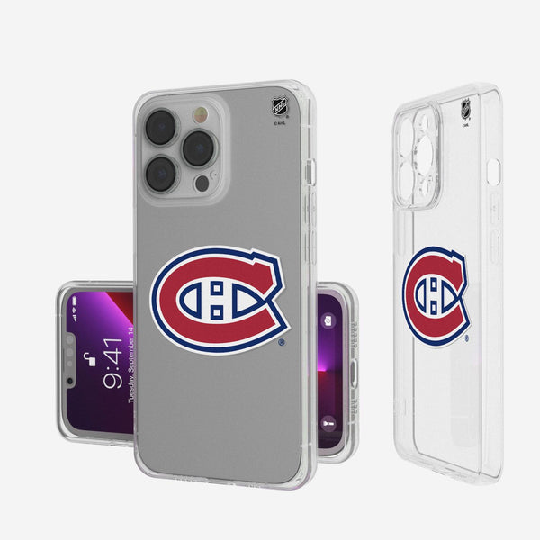 Montreal Canadiens Insignia iPhone Clear Phone Case