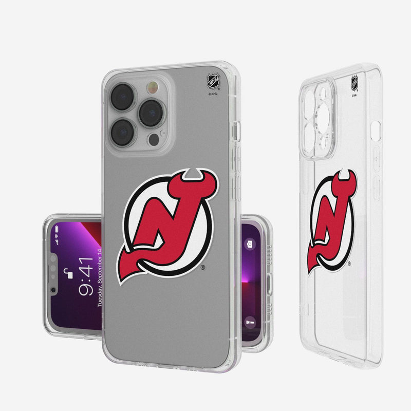 New Jersey Devils Insignia iPhone Clear Phone Case