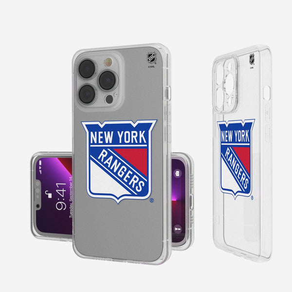 New York Rangers Insignia iPhone Clear Phone Case