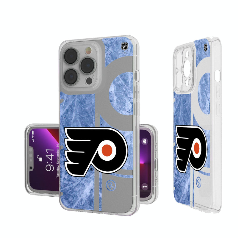 Philadelphia Flyers Ice Tilt iPhone Clear Phone Case