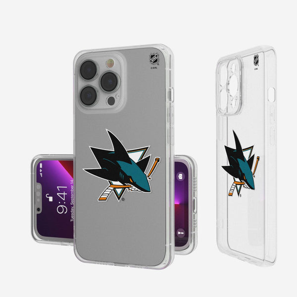 San Jose Sharks Insignia iPhone Clear Phone Case