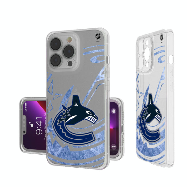 Vancouver Canucks Ice Tilt iPhone Clear Phone Case