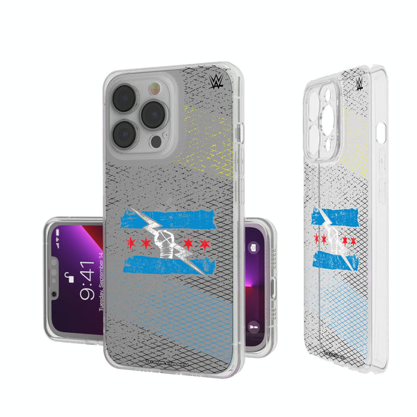 CM Punk Steel iPhone Clear Phone Case