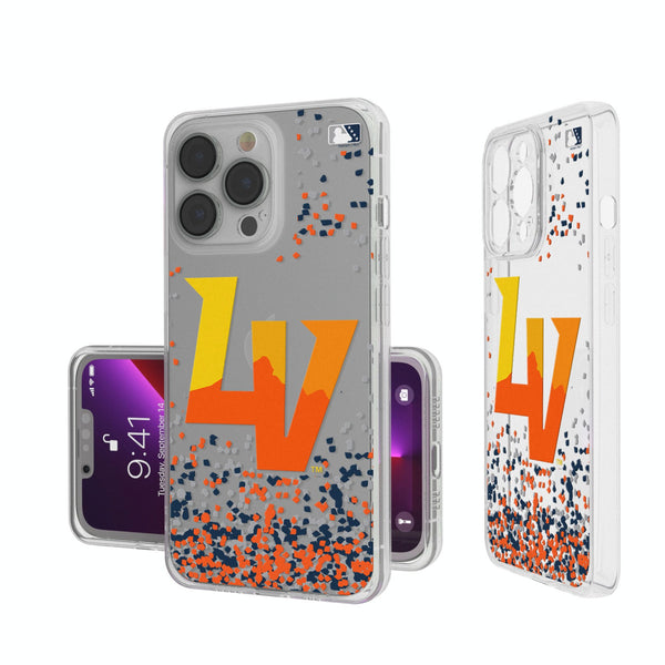 Las Vegas Aviators Confetti iPhone Clear Phone Case