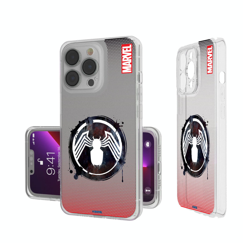 Marvel Venom Grid iPhone Clear Phone Case