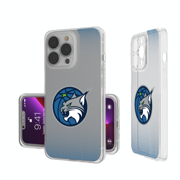 Minnesota Lynx Linen iPhone Clear Phone Case