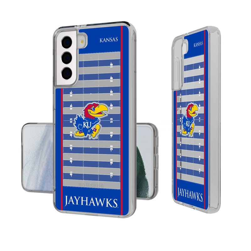 University of Kansas Jayhawks Field Galaxy Clear Phone Case