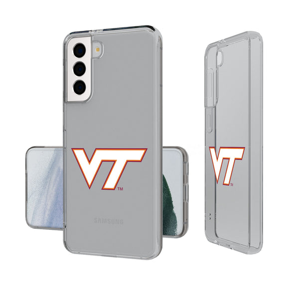 Virginia Tech Hokies Insignia Galaxy Clear Phone Case