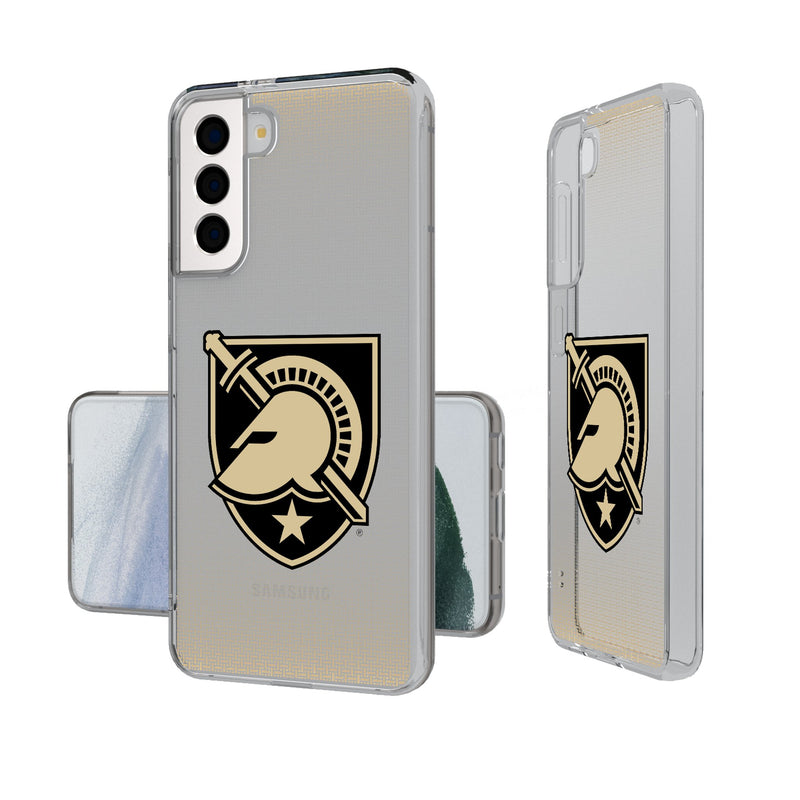 United States Military Academy Black Knights Linen Galaxy Clear Phone Case