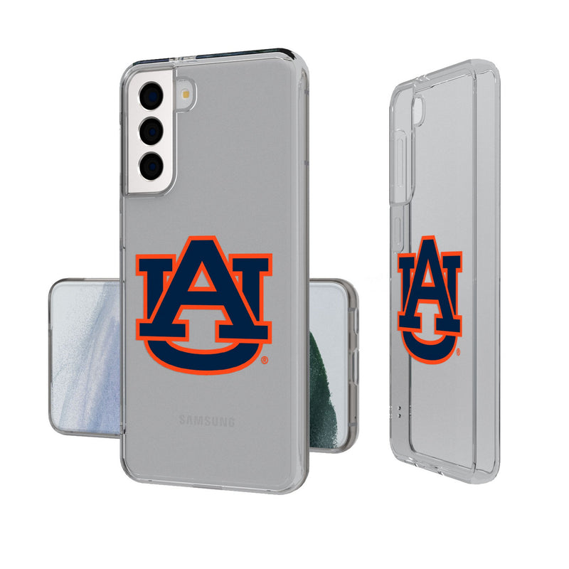 University of Auburn Tigers Insignia Galaxy Clear Phone Case