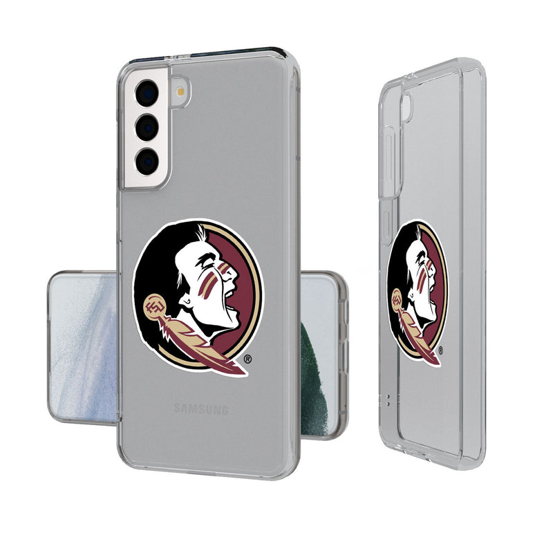 Florida State University Seminoles Insignia Galaxy Clear Phone Case