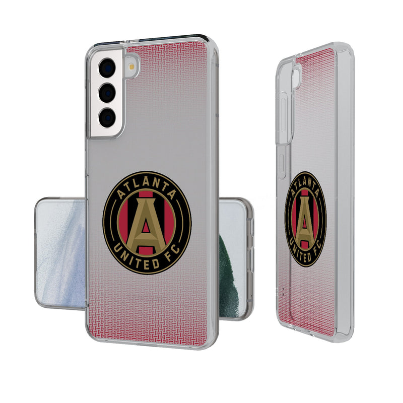 Atlanta United FC  Linen Galaxy Clear Phone Case