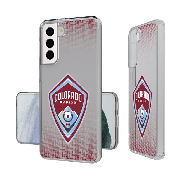 Colorado Rapids  Linen Galaxy Clear Phone Case